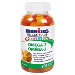Image of Iron Kids Omega 3 Gummies 200-Pack - 1 x 255 Grams